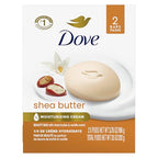 Buy now Dove Beauty Bar Gentle Skin Cleanser Shea Butter 2 Bars Moisturizing for Gentle Soft Skin Care More Moisturizing Than Bar Soap 3.75 oz at indiglob india