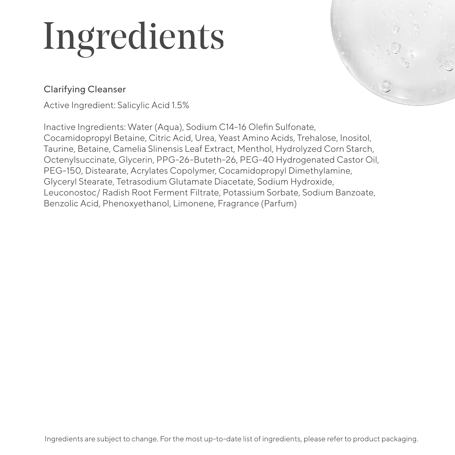 Murad Acne Control Clarifying Cleanser - Salicylic Acid