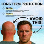 The Bald Brothers Bald Head Care | Daily SPF50 Invisible Sunscreen Gel