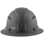 Buy now Klein Tools 60347 Hard Hat, Vented Full Brim, Class C, Premium KARBN Pattern, Rechargeable Lamp, Padded Sweat-Wicking Sweatband, Top Pad at indiglob india