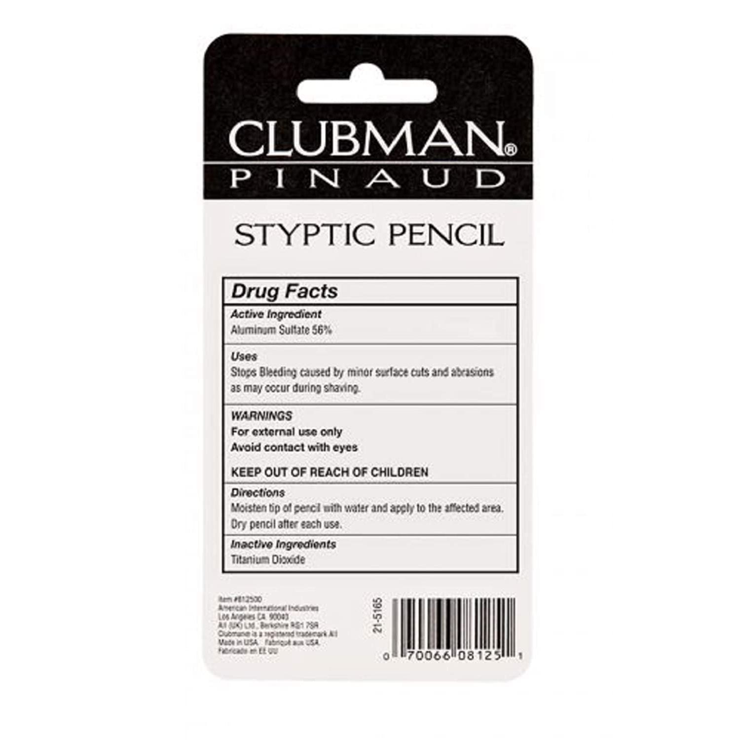 Buy now Clubman Styptic Pencil Jumbo (3 Pack) at indiglob india