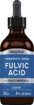 Piping Rock Liquid Fulvic Acid Drops | 2 fl oz | with Trace Minerals