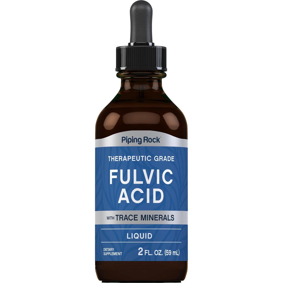 Piping Rock Liquid Fulvic Acid Drops | 2 fl oz | with Trace Minerals