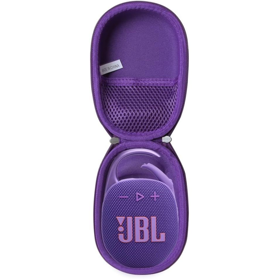 Buy now Hermitshell Hard Travel Case for JBL Clip 4 / JBL Clip 5 Portable Mini Bluetooth Speaker (Blue) Hard case for JBL Clip 5 Purple at indiglob india