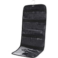 Buy now Foldable Clear Hanging Travel Toiletry Bag Cosmetic Organiser Storage Black at indiglob india