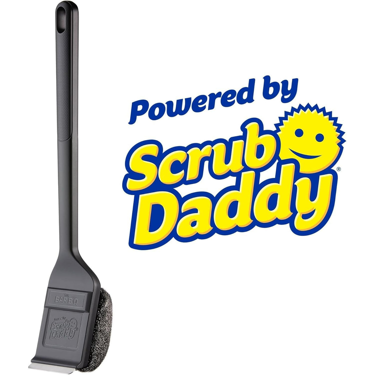 Mr. Bar-B-Q Steam Clean Bristle Free Grill Brush Powered by Scrub Daddy