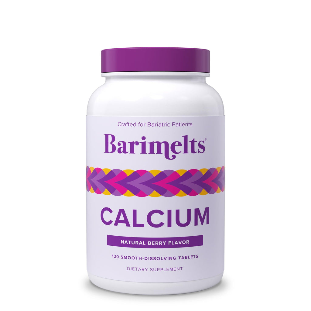 BariMelts Calcium, 240 Tablets, Natural Berry Flavor | Smooth-Dissolving Bariatric Calcium for Women, Supports Bone Health & Strength