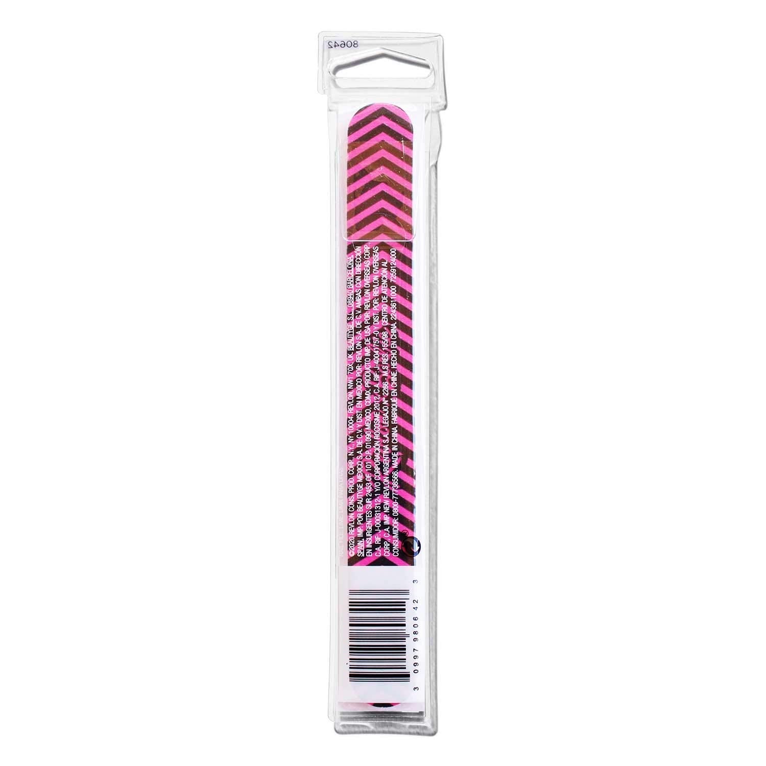 Buy now REVLON File On Nail Shaper, Limited Edition Live Boldly Collection, Pink 2 Count (Pack of 1) at indiglob india