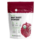 Kate Naturals Organic Beet Root Powder for Smoothies, Baking & Juice, 8oz | Non-GMO, Raw Beetroot Superfood Extract & Natural Red Food Coloring & Nitric Oxide, Earthy Flavor