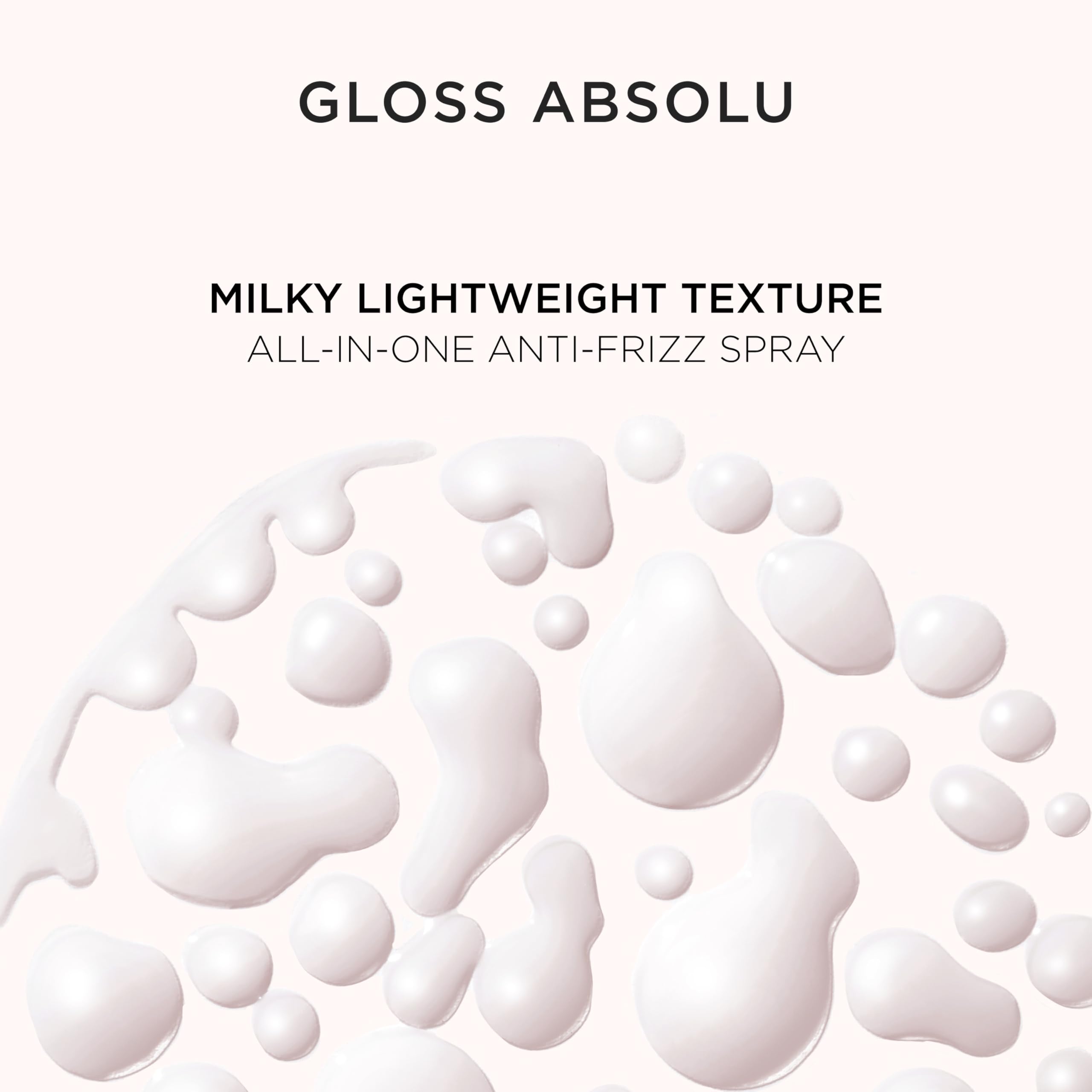 Kerastase Gloss Absolu Anti-Frizz Glaze Milk - Instantly Detangles, Hydrates & Smooths, Eases Blow-Dry, Absorbs Frizz & Fly-Aways, Protects from Heat & Humidity, For Long Hair