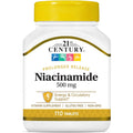 Buy now 21st Century Niacinamide 500 mg Prolonged Release Tablets, 110 Count 110 Count (Pack of 1) at indiglob india