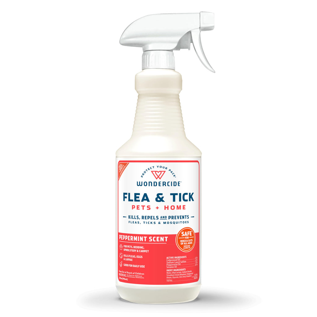 Buy now Wondercide - Flea, Tick & Mosquito Spray for Dogs, Cats, and Home - Control, Prevention, Treatment - with Natural Essential Oils - Pet and Family Safe - Peppermint 16 oz 32 OZ Peppermint at indiglob india