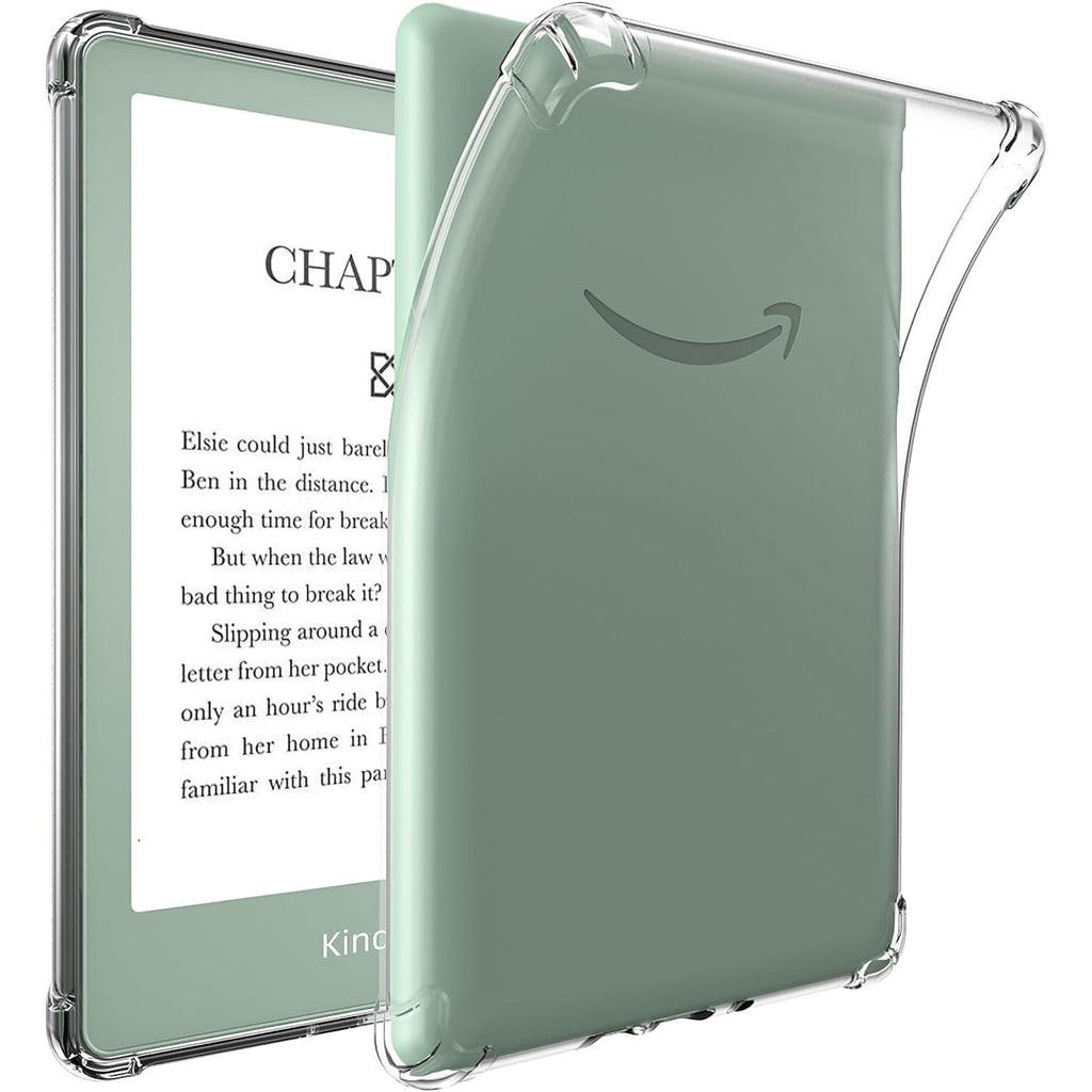 Buy now Clear Case for 6.8" Kindle Paperwhite 11th Generation 2021 and Signature Edition TPU Back Cover, Bumper Corners Slim Protective Case for 11th Gen Kindle Paperwhite- Transparent (Transparent) Default at indiglob india