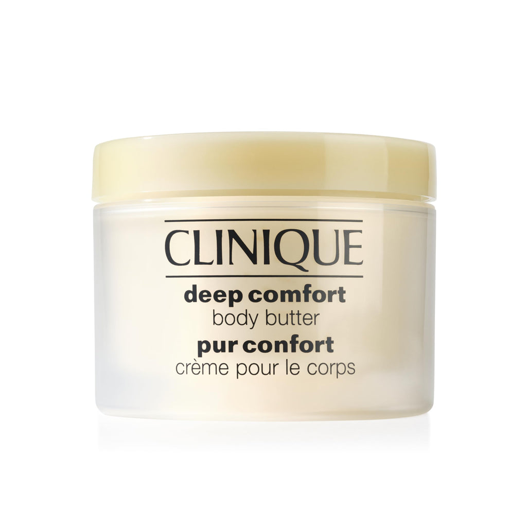 Buy now Clinique Deep Comfort Body Butter With Hyaluronic Acid, Shea Butter + Glycerin | Safe for Eczema-Prone Skin, 6.7 Fl Oz at indiglob india