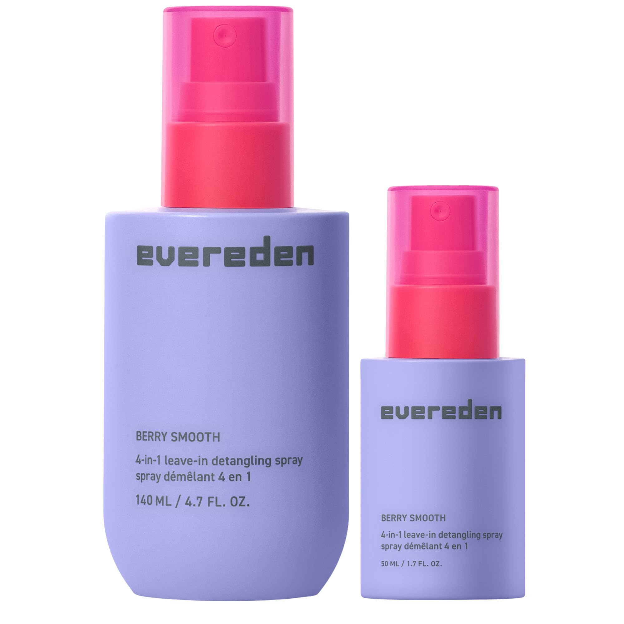 Evereden Kids 4-in-1 Detangler Spray, Silicone-Free, EWG Verified, Vegan | Developed with Harvard & Stanford Dermatologists, 4-in-1 Leave-In Conditioner for Girls, Straight, Curly Hair, Wet or Dry Use