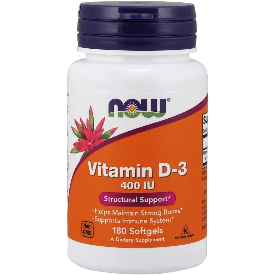 Buy now NOW Foods Vitamin D-3 400 IU Softgels, 2 pk, 180 Count (Pack of 2) 90 Count (Pack of 2) at indiglob india