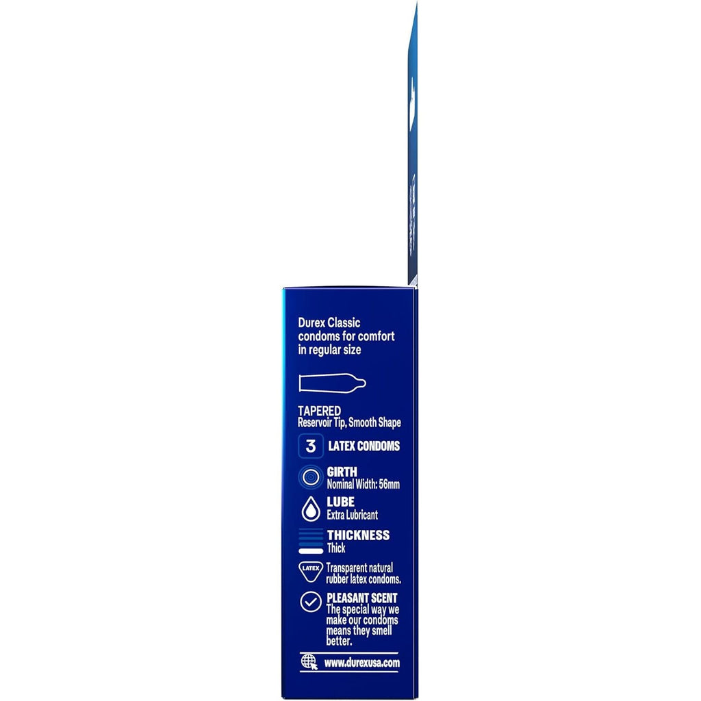 Buy now Durex XXL Extra Large Lubricated Condoms, 3 Count at indiglob india