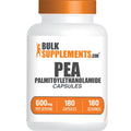 BulkSupplements.com Palmitoylethanolamide Capsules - Pea Supplement, Palmitoylethanolamide 600mg for Immmune Support - Gluten Free, 1 Capsule per Serving, 180 Capsules (Pack of 1)