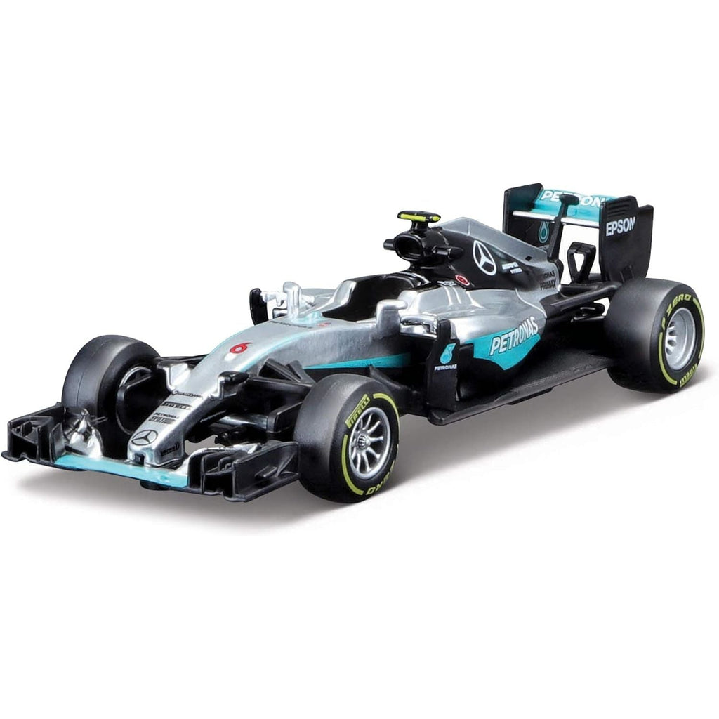 Buy now Bburago 18-38026 1:43 F1 Mercedes AMG Petronas W07, 2016 Assorted Default at indiglob india