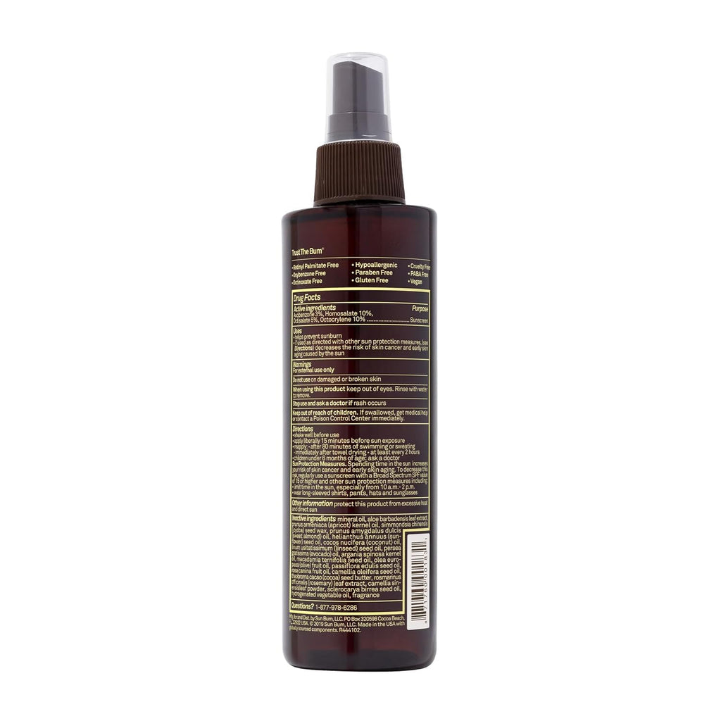 Buy now Sun Bum SPF 15 Moisturizing Tanning Oil - Vegan and Hawaii 104 Act Compliant (Octinoxate & Oxybenzone Free) - Broad Spectrum Moisturizing - UVA/UVB Protection - 8.5 oz at indiglob india