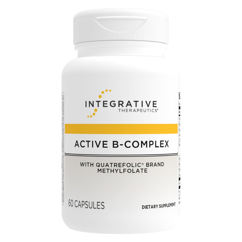 Integrative Therapeutics Active B-Complex - Cellular Energy & Heart Health Support with Vitamins B2, B6 & B12* - Supports Nervous & Immune Systems* - Third-Party Tested - 60 Capsules (30 Servings)
