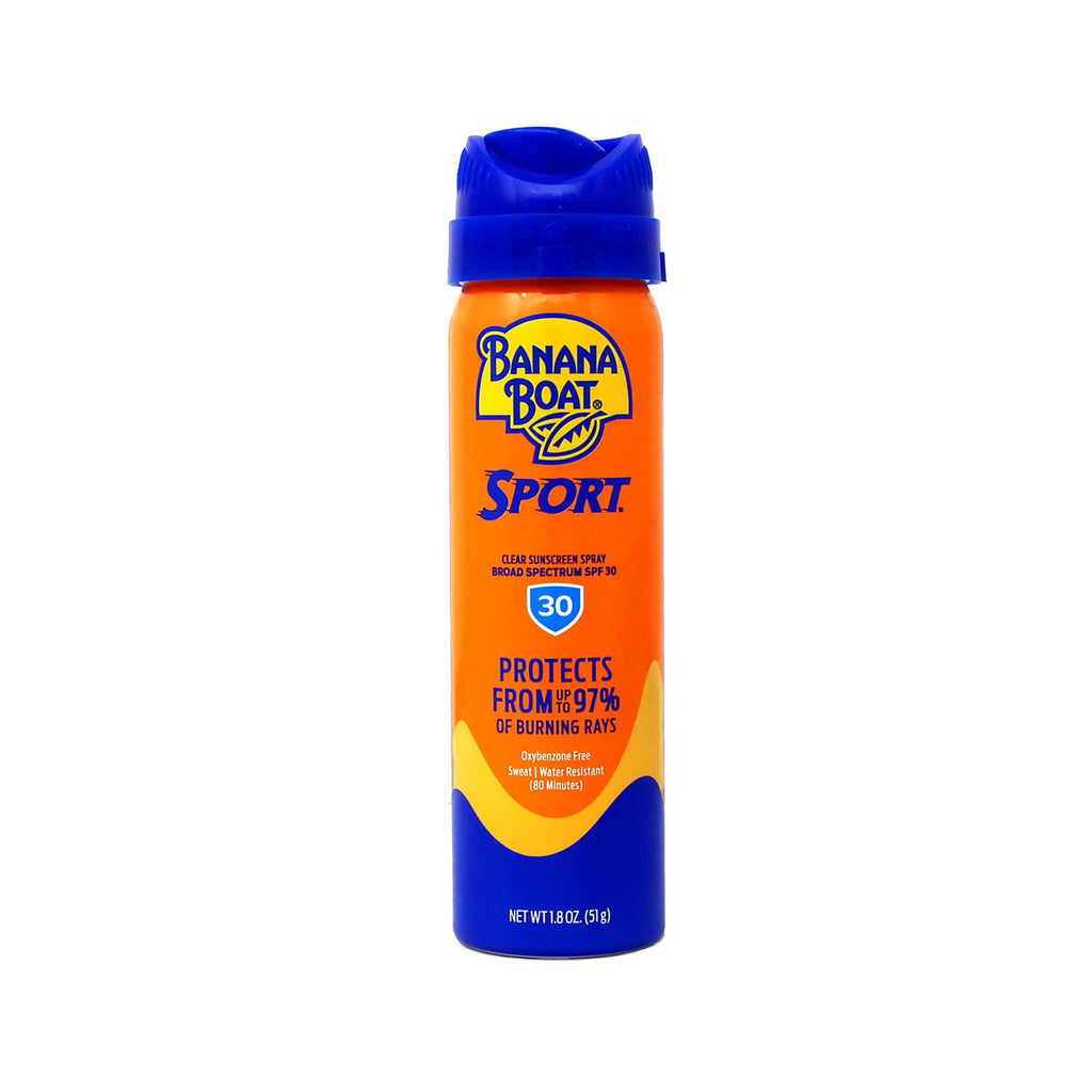 Banana Boat Continuous Spf#30 Sport 1.8 Ounce Cool Zone (6 Pieces) (53ml)
