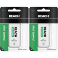 Buy now REACH Mint Waxed Floss 200 Yards (Pack of 2) at indiglob india
