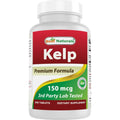 Buy now Best Naturals Kelp Supplement 150 Mcg Tablet, 300 Count Default at indiglob india