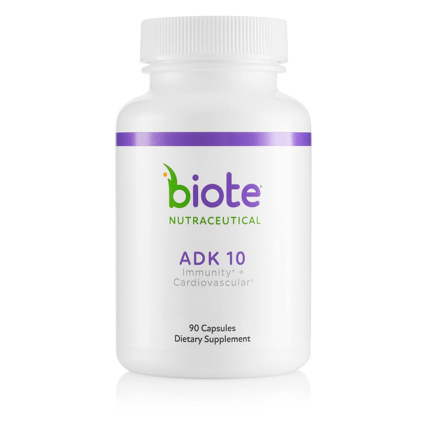 Biote Nutraceuticals - ADK 10 - Immunity + Cardiovascular (90 Capsules)
