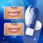 Vaseline Lip Therapy Care Original, Fast-Acting Nourishment, Ideal for Chapped, Dry, Cracked, or Damaged Lips, Lip Balm, 2-Pack of 2, 0.16 Oz Each, 4 Lip Balms