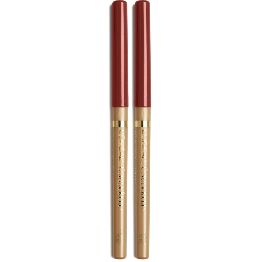 Buy now L'Oreal Paris Colour Riche Lip Liner Pencil, Creamy Lip Liner with Omega 3 and Vitamin E, 783 More Chocolate (Brown) at indiglob india