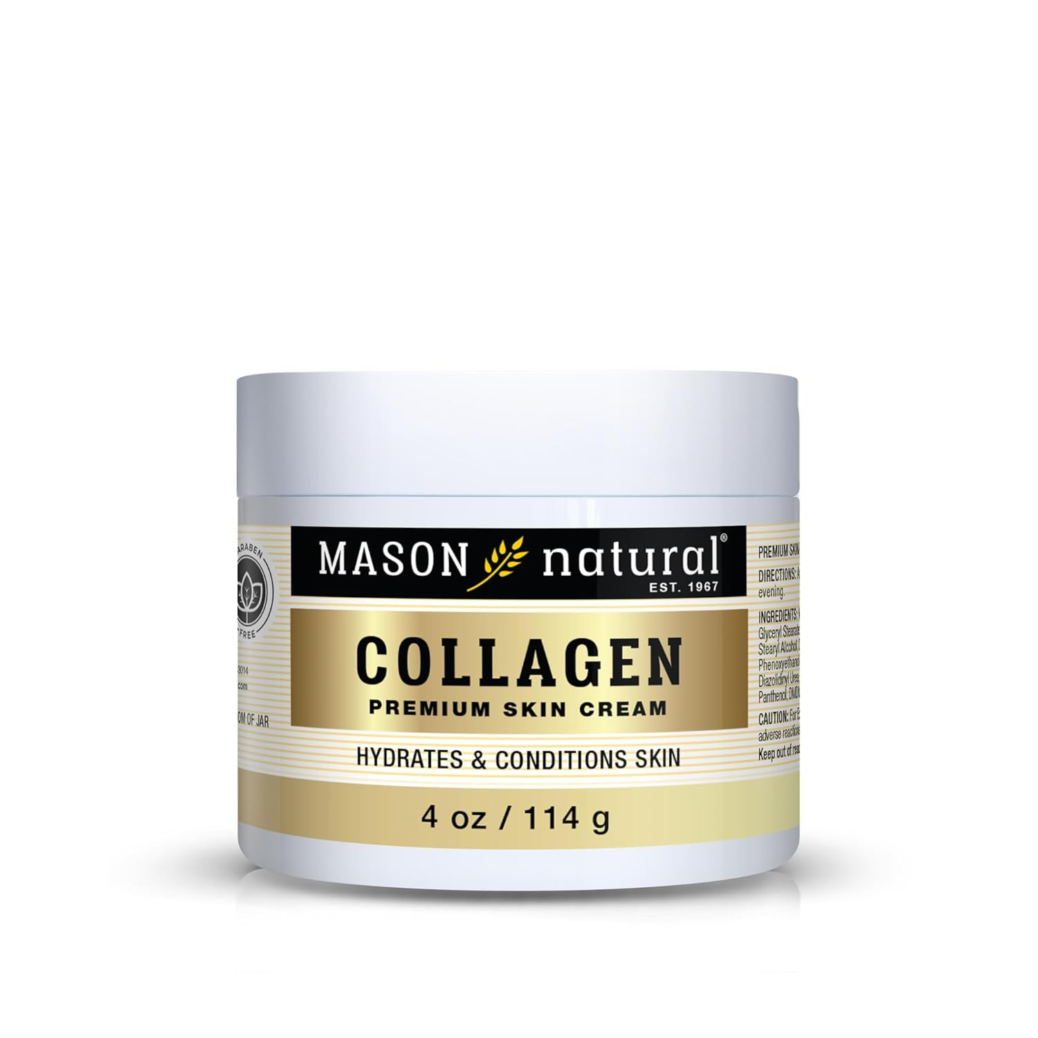 Buy now MASON NATURAL Collagen Premium Skin Cream, Womenâ€™s Anti,Aging Face & Body Daily Moisturizer for Hydration & Firmness, Pear Scent, 4 oz 4 Ounce (Pack of 1) at indiglob india