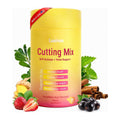 Cutting Drink Mix - GLP-1 Drink Mix | Dual-Action Prebiotic Formula for Gut Wellness Support & Healthy Energy Boost | Non-GMO, Gluten-Free & Vegan | Strawberry Açaí Flavor (30 Sticks)