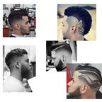 Buy now Men's Beard Shaping Tool With Inbuilt Comb Transparent Template Styling Comb Templates for Goatee Mustache Sideburns, Jaw Cheek/Neck Line, Symmetric/Curve/Step Cut (Clear) at indiglob india