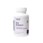 Black Girl Vitamins - Her Balance Vaginal Probiotics - Daily Microbiome Support for Women - 10 Billion CFU Lactobacillus Crispatus & Gasseri + Herbal Blend - Vegan, Gluten-Free, Halal (30-Day Supply)