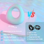 Full Liquid Silicone Vibrating Cock Ring,Penis Vibrator Male Adult Sex Toys