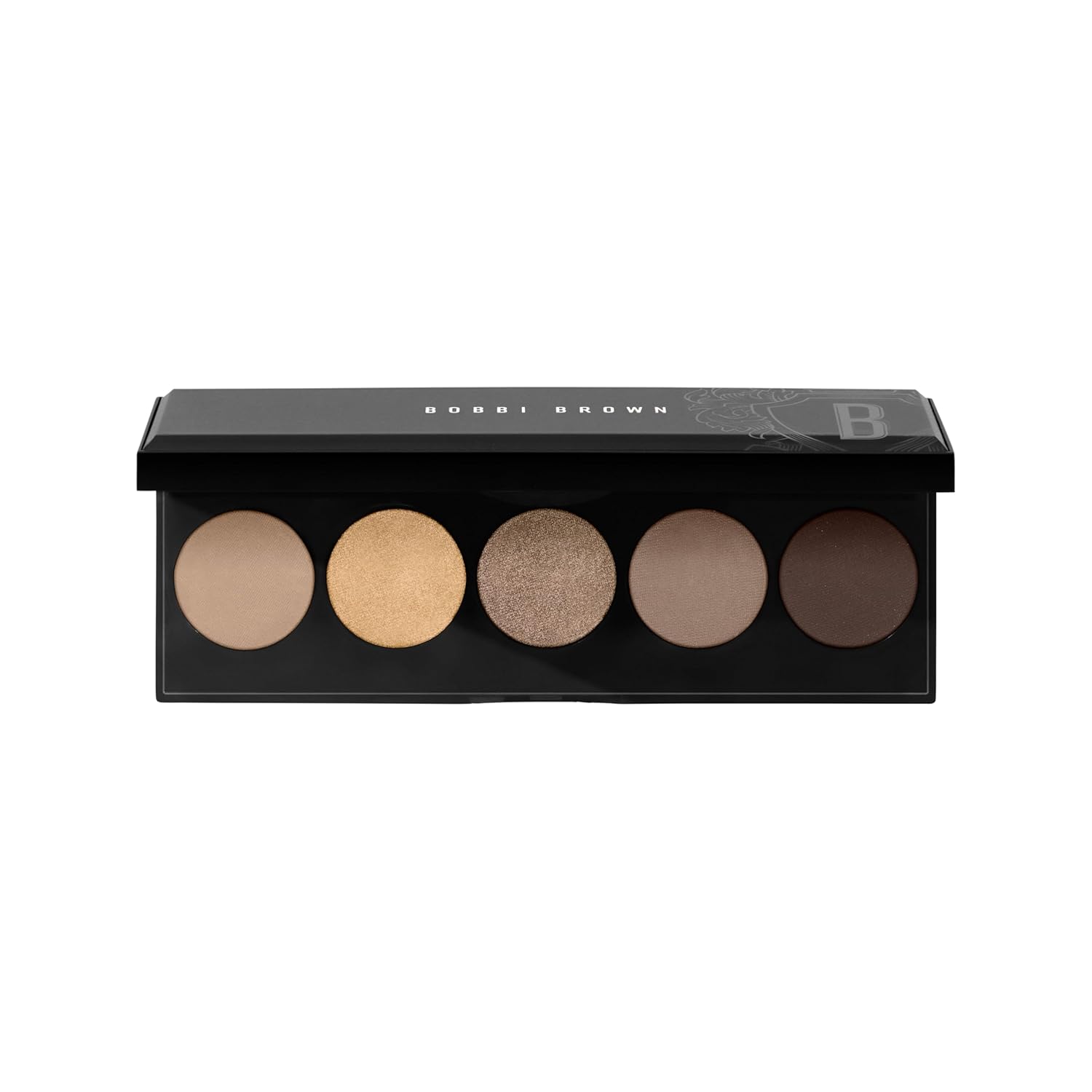 Buy now Bobbi Brown All Nudes Eyeshadow Palette | Matte & Metallic Neutral Eyeshadow Palette Smokey Nudes (Muted neutral matte and metallic shades, from pale champagne to deep black-brown) at indiglob india