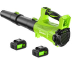 Electric Leaf Blower Cordless 750CFM 250MPH with 3.0Ah Battery and Charger