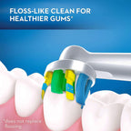 Buy now Oral-B - Floss Action Replacement Brush Heads,8 Pieces at indiglob india
