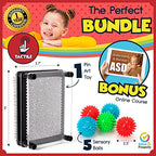 Buy now Autism & Prosperity Kids Highly-Tactile Stimming Alternative Bundle for Autistic Children â€“ ASD Child Boys Girls Teens - Calming Pin Art & Spiky Balls - Sensory Stimulation Toys Product Tool Item at indiglob india