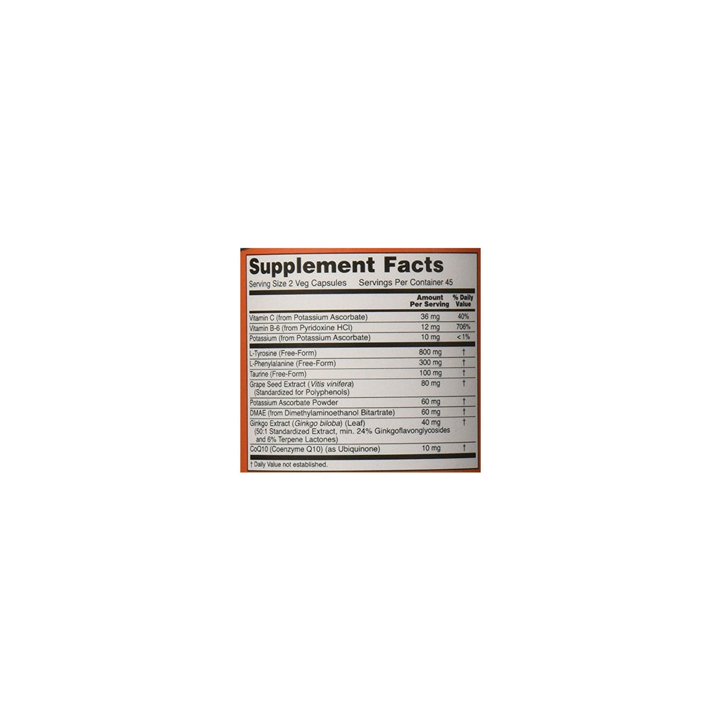 Buy now Now Foods True Focus, 90 Veg Capsules (2 Pack) at indiglob india