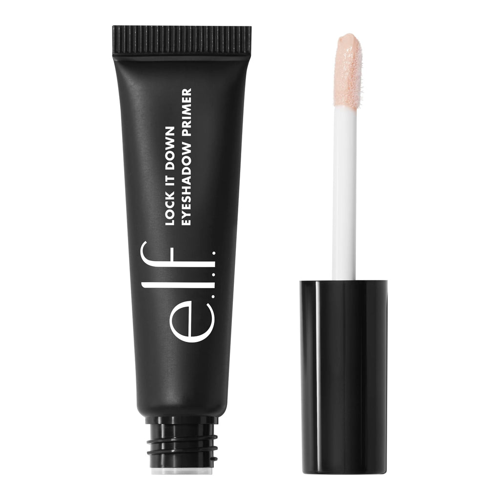 e.l.f. Lock It Down Eyeshadow Primer | Smooth Creamy Eye Makeup Primer For Long-Lasting Eyeshadow, Intensifies Color, Helps Prevent Creasing, Vegan & Cruelty-Free