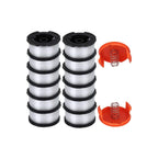 AF100 Replacement Spool for Black and Decker AF-100-3ZP AF-100-BKP,30-Foot,0.065-Inch,(AF-1003ZP) fits GH900 GH600 GH610 String Trimmer 30ft 0.065" Trimmer Line Replacement Spool Refills (12 + 2 )