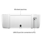 HP DeskJet 2855e Wireless All-in-One Color Inkjet Printer, Scanner, Copier, Best-for-home, 3 month Instant Ink trial included. This printer is only 2.4 ghz capable. (588S5A)
