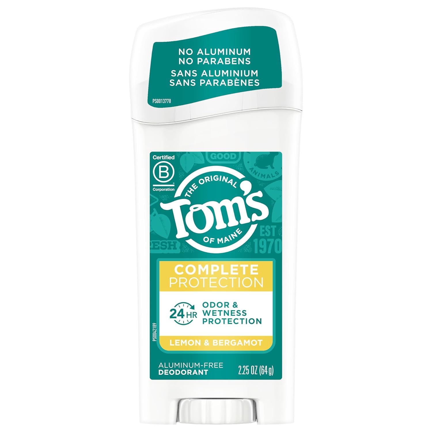 Buy now Tom's of Maine Long-Lasting Aluminum-Free Natural Deodorant for Women, Tea Tree, 2.25 oz (Pack of 3) (Packaging May Vary) 2.25 Ounce (Pack of 3) Lemon & Bergamot at indiglob india