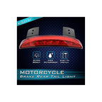 Buy now KATUR Motorcycle 8 LED Stop Chopped Fender Edge Running Brake Rear Tail Light Compatible with Harley Sportster XL 883N 1200N XL1200V XL1200X Red Light at indiglob india