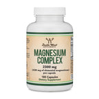 Magnesium Complex, 8 Forms, 426mg, Sleep, Muscle + Calm, 60 Servings | Sleep, Muscle + Calm Supplement, 8 Chelated Forms incl Bisglycinate + Taurate, True 100% DV, Take 3 Caps PM, Vegetarian