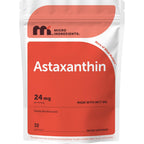 Micro Ingredients Astaxanthin 24mg Per Serving with MCT Oil, 60 Softgels | 2 Month Supply. Natural Microalgae Sourced Astaxanthin Supplement. Easy-to-Swallow. Non-GMO, Gluten Free, Soy Free.