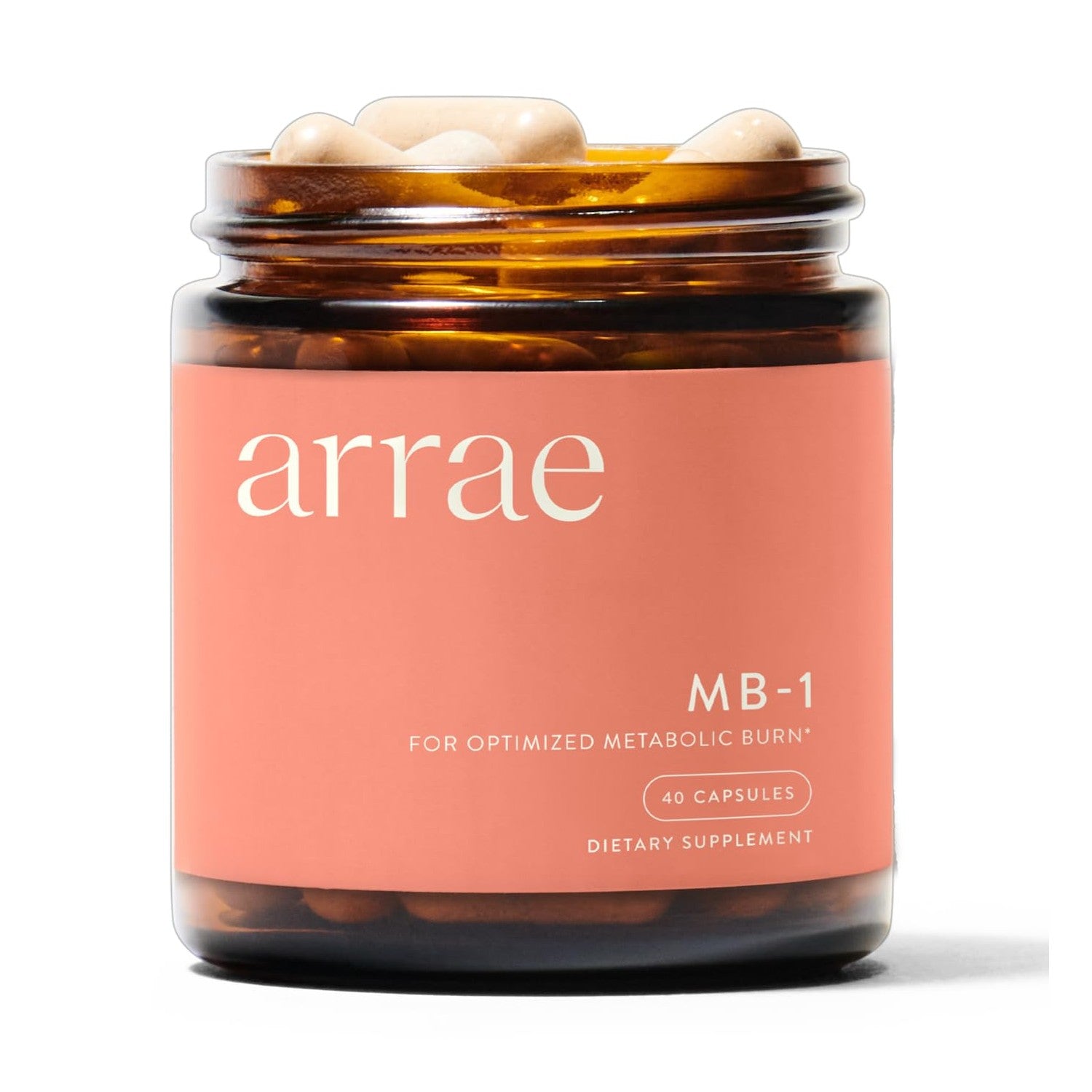 Arrae MB-1 Craving Control & Metabolism Support for Women, 60 Capsules | African Mango (IGOB131), Cissus Extract (CQR-300), Green Tea, Chromium, Probiotic B420, P5P B6, 30-Day Supply