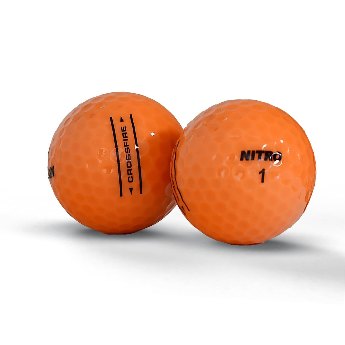 NITRO Crossfire 45 Golf Balls, 45- Pack - Orange
